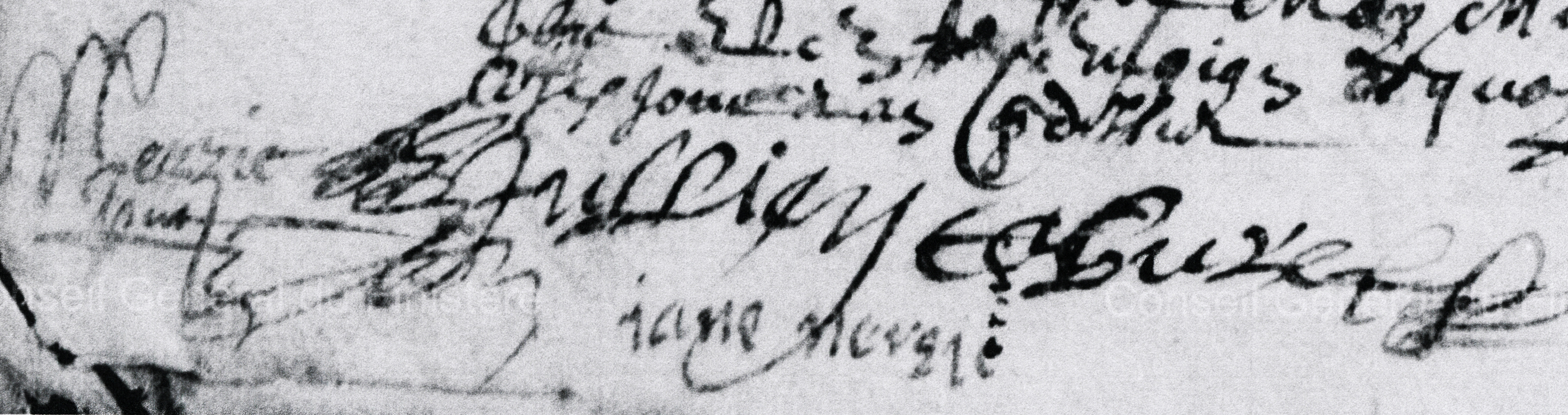 Signature de Jeanne Nerzic